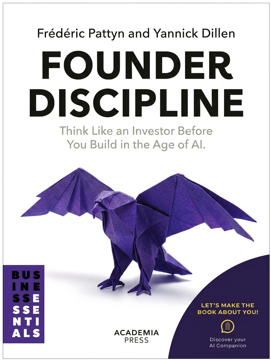 Founder Discipline book cover: Think Like an Investor Before You Build in the Age of AI